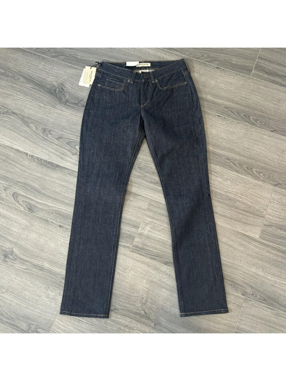 Levi's Made & Crafted Sticks Slim Jeans Womens 25 Fits 26x29 Blue Rigid Denim